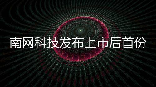 南網科技發布上市后首份年報 2021年凈利潤同比增長64%