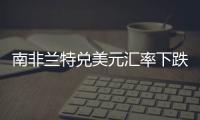 南非蘭特兌美元匯率下跌1%