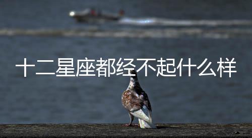 十二星座都經(jīng)不起什么樣的誘惑？