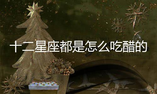 十二星座都是怎么吃醋的？