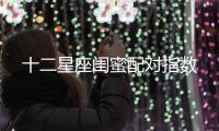 十二星座閨蜜配對指數(shù)