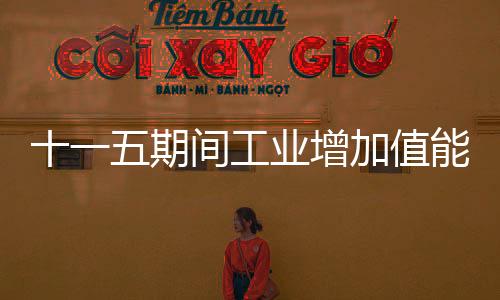 十一五期間工業增加值能耗下降25%以上