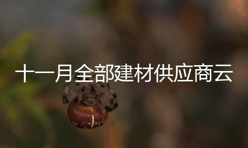 十一月全部建材供應商云集北京,行業(yè)資訊