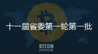 十一屆省委第一輪第一批巡視對象公布