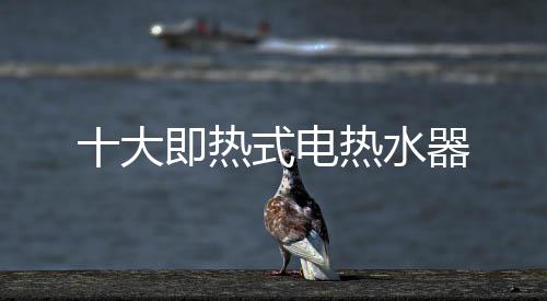 十大即熱式電熱水器