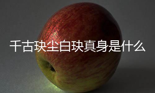 千古玦塵白玦真身是什么揭秘 清穆柏玄都是白玦的化身嗎