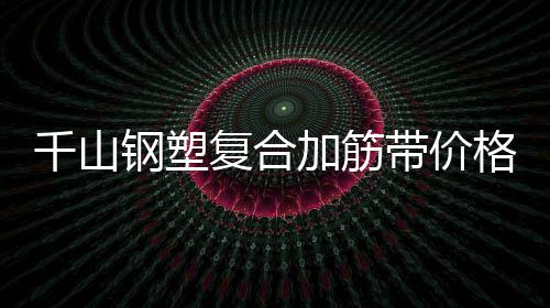千山鋼塑復合加筋帶價格