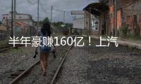 半年豪賺160億！上汽再度成國內最賺錢車企