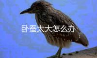 臥蠶太大怎么辦