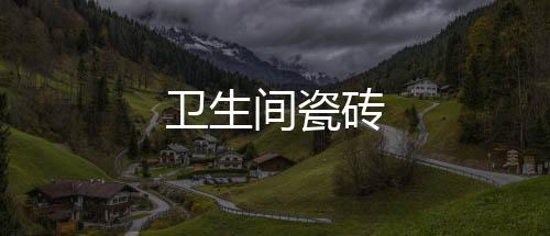 衛生間瓷磚