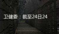 衛健委：截至24日24時新型肺炎最新疫情—新聞—科學網