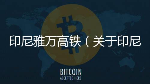 印尼雅萬高鐵（關于印尼雅萬高鐵的基本情況說明介紹）