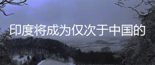 印度將成為僅次于中國的木材進口大國
