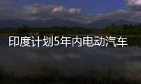 印度計(jì)劃5年內(nèi)電動汽車占所有汽車總銷量15%