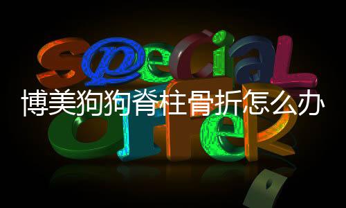 博美狗狗脊柱骨折怎么辦啊？博美脊柱受傷