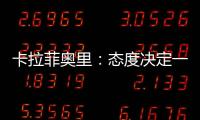 卡拉菲奧里：態度決定一切，為我的英超首秀和贏球感到高興