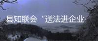 縣知聯會“送法進企業·護航促發展”《民法典》宣講活動