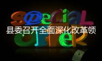 縣委召開全面深化改革領導小組全體會議