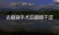 去眼袋手術(shù)后眼睛干澀