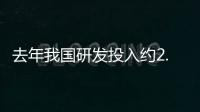 去年我國研發投入約2.79萬億元—新聞—科學網