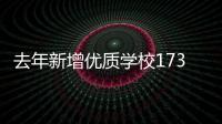去年新增優質學校1736所 我國義務教育進一步擴優提質