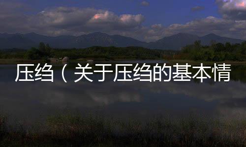 壓縐（關于壓縐的基本情況說明介紹）