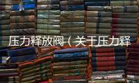 壓力釋放閥（關于壓力釋放閥的基本情況說明介紹）