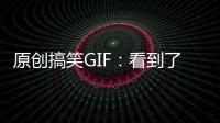 原創搞笑GIF：看到了沒，吃素和游泳是減不了肥的