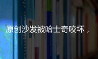 原創(chuàng)沙發(fā)被哈士奇咬壞，主人懲罰它時，它卻躲在墻角擺出一副投降模樣