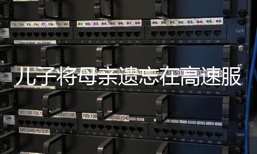 兒子將母親遺忘在高速服務區 一直向前開出了40公里渾然不知