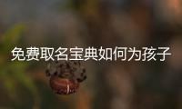 免費取名寶典如何為孩子取一個好名字？