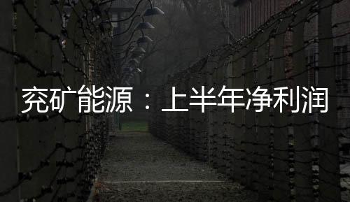 兗礦能源：上半年凈利潤預增近兩倍至180億元