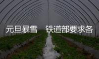 元旦暴雪　鐵道部要求各地確保列車運行安全
