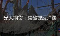 光大期貨：碳酸鋰反彈遇阻，價格或呈現(xiàn)寬幅震蕩格局