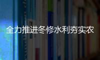 全力推進冬修水利夯實農業生產基礎