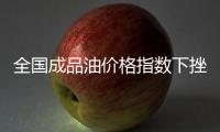 全國成品油價格指數下挫 跌幅2.13%