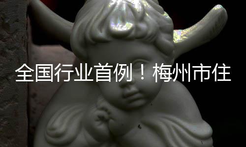全國行業首例！梅州市住房公積金定期存款實行等額債券質押機制