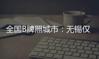 全國B牌照城市：無錫僅第三、蕪湖第七齊齊哈爾低于六盤水