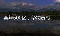 全年600億，華納貢獻十分之一