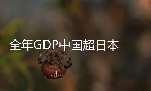 全年GDP中國超日本 專家稱真正趕超任重道遠