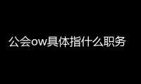 公會ow具體指什么職務(wù)（公會ow什么意思）