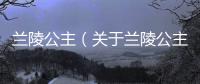 蘭陵公主（關于蘭陵公主的基本情況說明介紹）