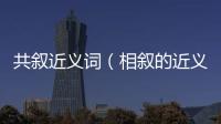 共敘近義詞（相敘的近義詞）