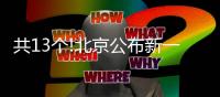 共13個!北京公布新一批改造訴求集中老舊小區
