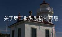 關(guān)于第二批鼓勵(lì)仿制藥品目錄建議清單的公示