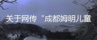 關于網傳“成都姆明兒童之家一幼童被猥褻”的調查情況通報