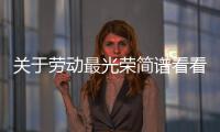 關于勞動最光榮簡譜看看網友是怎么說的！