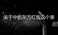 關于中凱東方紅街這個事件網(wǎng)友怎么看?