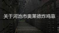 關于河池市奧萊德炸雞靠譜嗎的信息