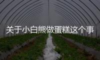 關于小白熊做蛋糕這個事件網友怎么看?